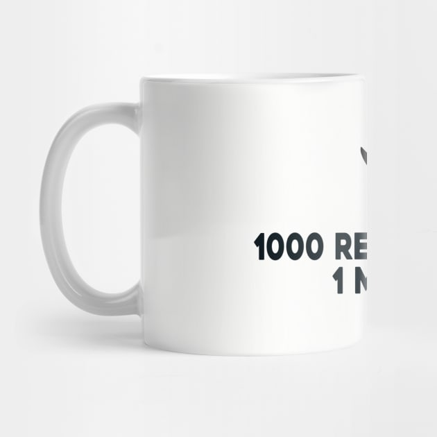 1000 Restaurants - 1 Menu by Kingrocker Clothing